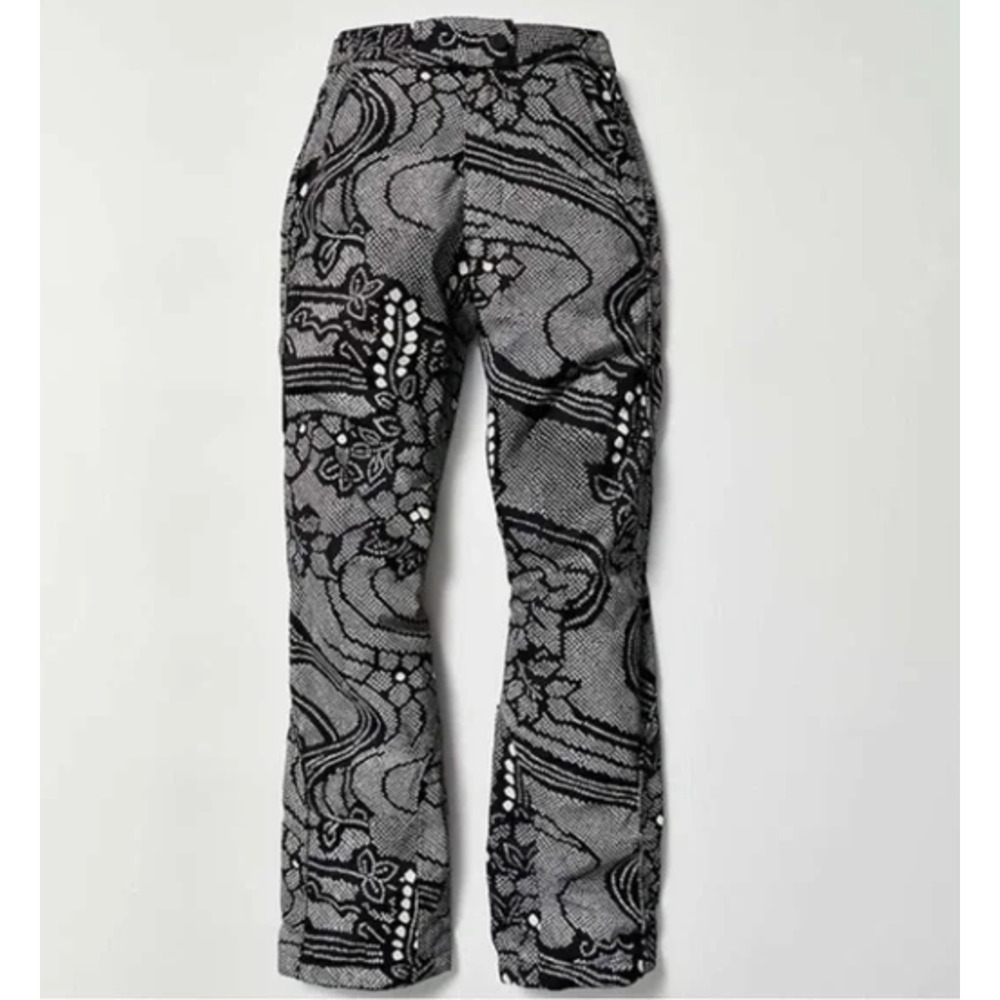 Free People Bunny Slope Printed PrimaLoft® Ski Pants Medium Black White NEW NWT - Picture 4 of 6